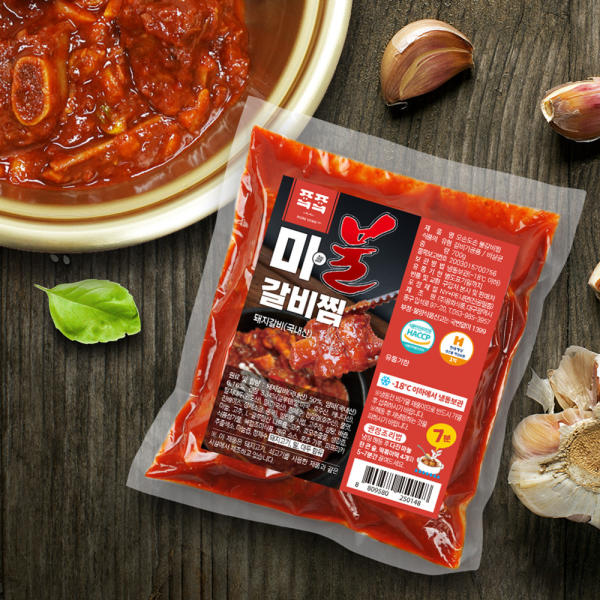 소갈비처럼 부드러운 동인동찜갈비 국내산 매운 간장 돼지 갈비찜 마불